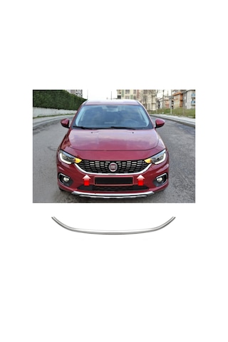 Fiat Egea Hb-Sd Krom Ön Panjur U 2015-2020 Arası P.Çelik