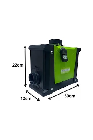 Coolman Mini 1.3kw Çanta Webasto Tipi Isıtıcı 12v-24v-1102