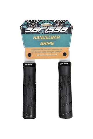 Sarissa Pvc Elcik Ergonomik Destekli Yapı Kolay Kavrama Kaymaz Bisiklet Elciği Siyah
