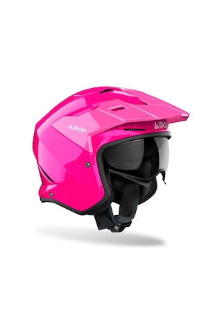 Airoh Kombakt Color Pink Gloss Kask Pembe