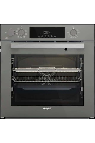 Arçelik AFC 361 G Fibona - ADE 606-2 G - OCD T 651 EG Gri Cam Ankastre Set