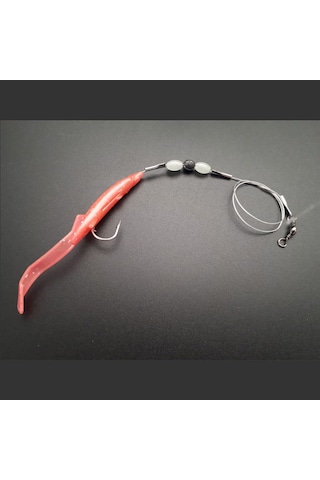 Levrek Lüfer Avcısı Çelik Telli Silikon Balık 8,5 Cm