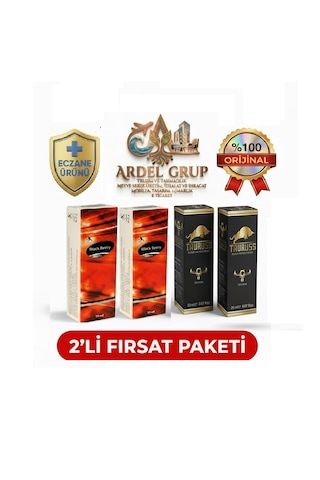 2 Adet Tauruss Geciktirici Spreyi & 2 Adet Black Berry Kadın İstek Haz Artırıcı Set - %100 Orijinal Eczane Ürünü 2 Adet Tauruss Geciktirici Spreyi & 2 Adet Black Berry Kadın İstek Haz Artırıcı Set - %100 Orijinal Eczane Ürünü