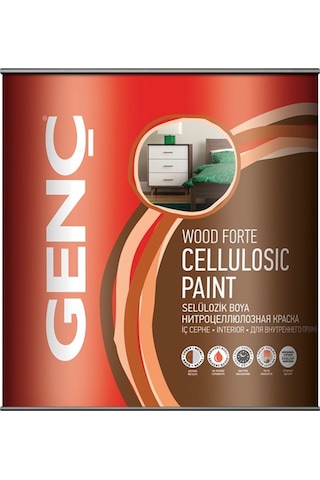 Genç Selülozik Parlak Ahşap Boyası 2.5 L