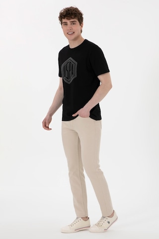 U.S. Polo Assn. Us. Polo Assn. Erkek Tişört 50300382-vr046 SIYAH