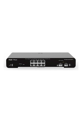 Rg-nbs3100-8gt2sfp-p 8-port Poe+ Gigabit L2 Managed Switch Hub 8 Gigabit Rj45 Ports,2 Sfp Slots