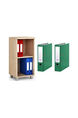Eco Geniş Klasör Seti 2 Adet,yeşil 32x28x7,2cm Yeşil