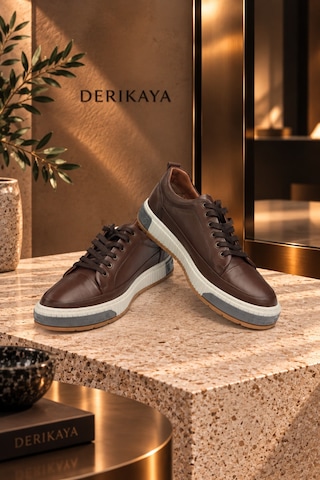Derikaya Erkek Kahverengi Günlük Casual Ayakkabı