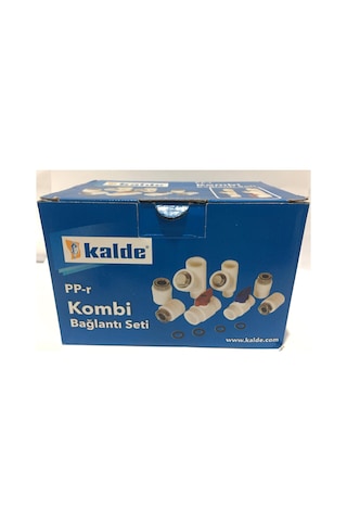 Kalde Kombi Montaj Seti Pp10'lu Bağlantı Krom