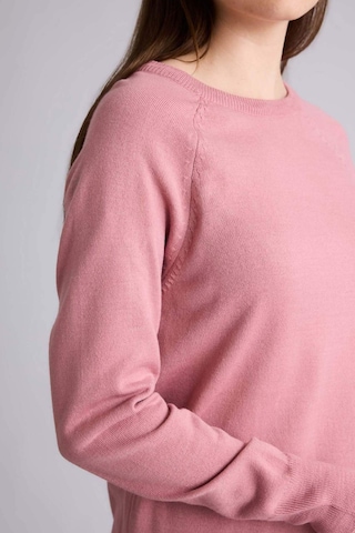 Defacto Relax Fit Bisiklet Yaka Basic Düz Triko Kazak I6913az25wnpn141 Pembe