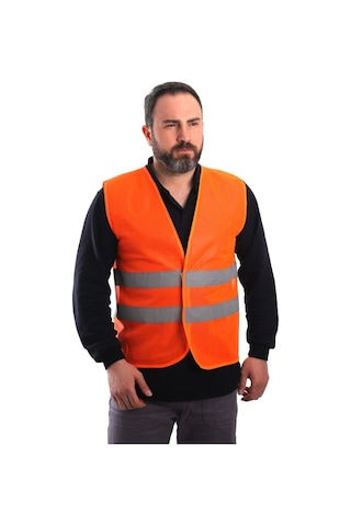 Eserıs - Standart Ikaz Yeleği - Turuncu