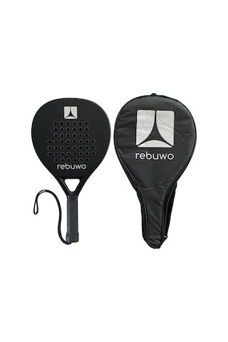 Rebuwo Half Carbon Round Padel Raketi Beyaz