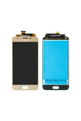 Trendexa Samsung Uyumlu Galaxy J5 Prime Ekran Gold Mac