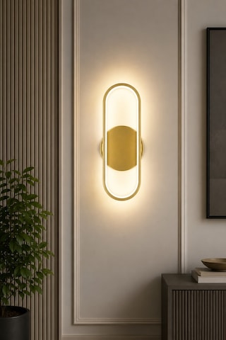 Zzez Aplik Modern Tasarım Eskitme Renk - Gün Işığı Ledli Banyo - Mutfak - Salon Led Duvar Aplik