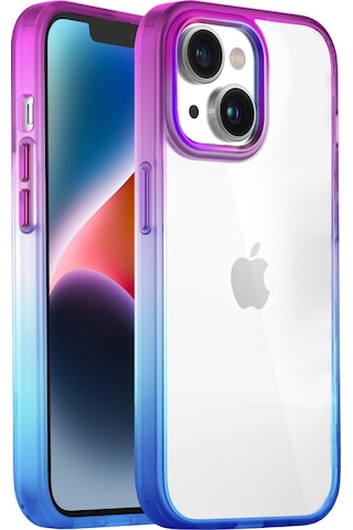 Buff Apple Uyumlu iPhone 14 Air Bumper Rainbow Kilif 560957107
