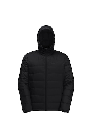 Jack Wolfskin Ather Down Hoody Erkek Outdoor Montu Siyah