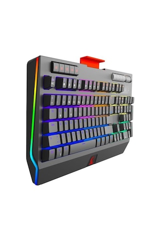 Rampage KB-R105 EXHERO Full RGB Ledli Outemu Blue Switch 5 Makro