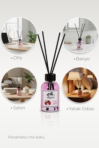 Ilgaz Oda Kokusu Bambu Çubuklu Çiçek Bahçesi 110 ML