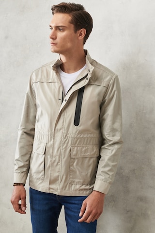 Ac&Co / Altınyıldız Classics Erkek Bej Standart Fit Dik Yaka Casual Mont 4A0822200200Bejxxl Bej