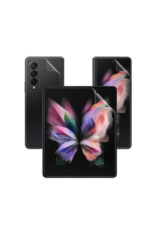Samsung Uyumlu Galaxy Z Fold 4 Zore Narr Tpu Ön Arka Body Ekran Koruyucu