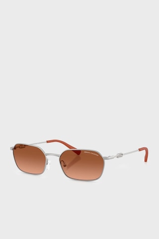 Armani Exchange Asimetrik Güneş Gözlük Unisex Gözlük 0ax2056s 602078 54 Gümüş