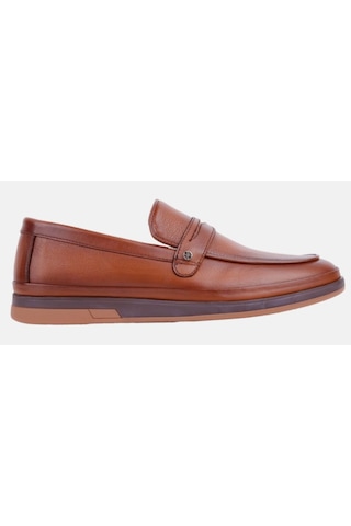 Marcomen 152-17434 Taba Erkek Loafer Günlük Deri Ayakkabı, Taba