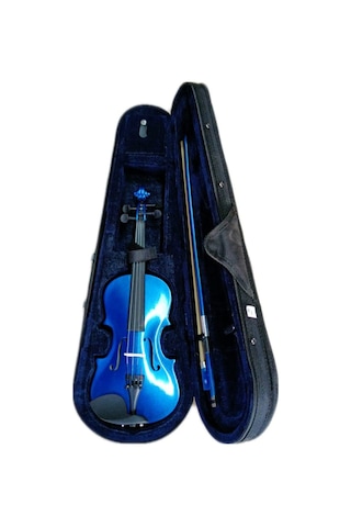 Idol Mavi Renk 3/4 Tam Set Keman