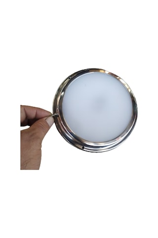 Tekne Ve Karavan Tavan Lambası. Krom Kabin Işığı. Anahtarlı 155Mm Krom