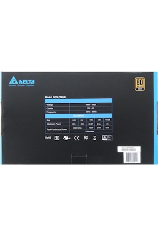 Delta GPS-750HB 750W 80+ Gold Tam Modüler Güç Kaynağı