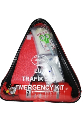 Tüv Uyumlu 4 Yıl Yangın Söndürme Cihazlı Trafik Seti N11.512