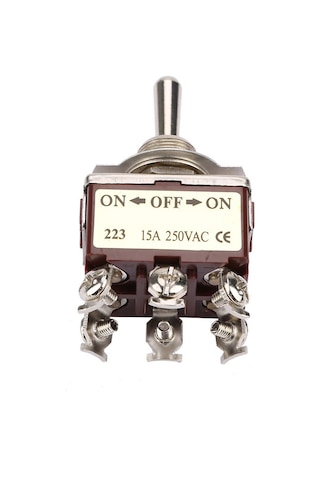 Suofeng 3 Pozisyonlu On-off-on Anlık Tıkla Anahtar, 6 Pin, 12mm, 15a 250vac, Otomobil-ev Aleti-indüstriyel Kontrol İçin Dayanıklı