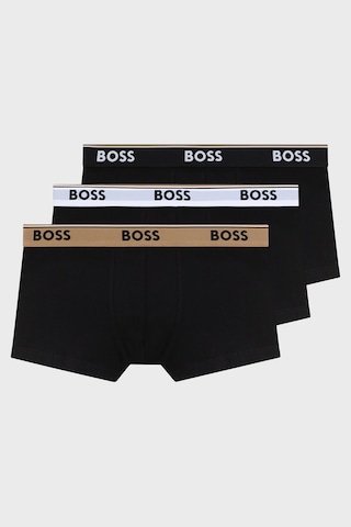 Boss Pamuklu 3 Pack Boxer Erkek Boxer 50554693 009 Siyah