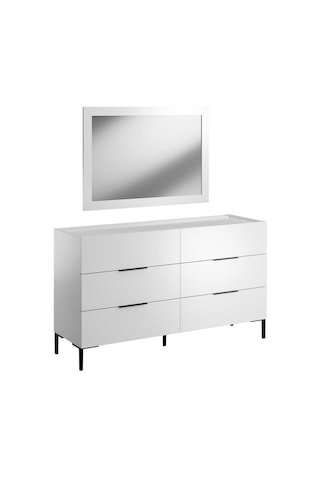 Oryana Ayna - Diamond Beyaz 68x98x2 Cm Beyaz