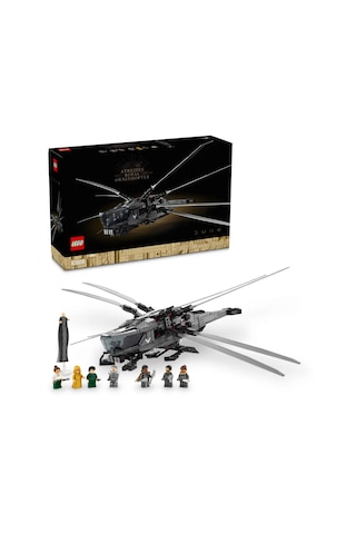 LEGO® Icons Dune: Çöl Gezegeni Atreides Royal Ornithopter 10327 Yetişkinler için Koleksiyonluk Model Yapım Seti - 1369 Parça