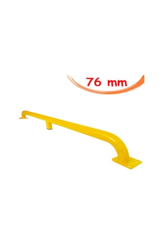 Otopark Stoperleri Araç Stoperi Otopark Stoperi Teker Dayama Bariyeri 3 Ayaklı 195cm Ø76mm 2mm