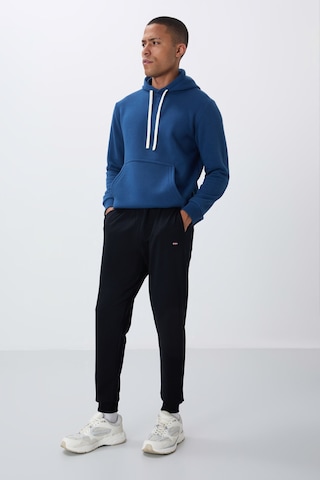 Tommy Life Lacivert Klasik Cepli Standart Kalıp Manşetli Erkek Eşofman Alt - 84652 Lacivert