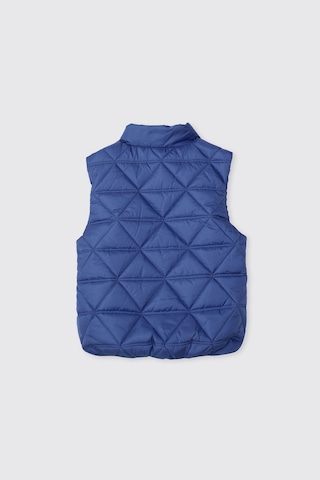 Panço Erkek Çocuk Yakalı Micro Yelek 2621bk23003 Mavi