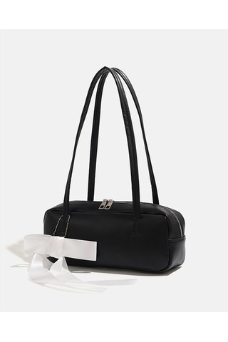 Charhp&kejnt Rahat Çok Amaçlı Tek Omuz Koltuk Altı Çantası Yastık Çanta El Çantası Siyah