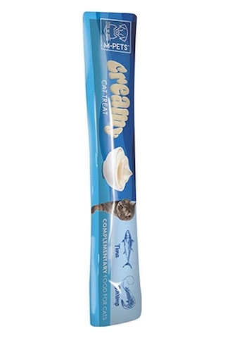 M-pets Ton Balıklı Ve Karidesli Krema Kedi Ödül Maması 4x15 Gr 244-30032.01