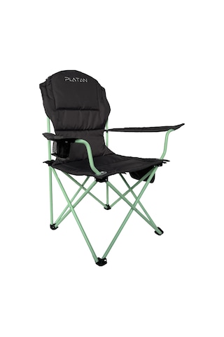 Platan Chair Ones-lp Hafif Katlanır Kamp Piknik Sandalyesi - Kolt Gri - Yeşil