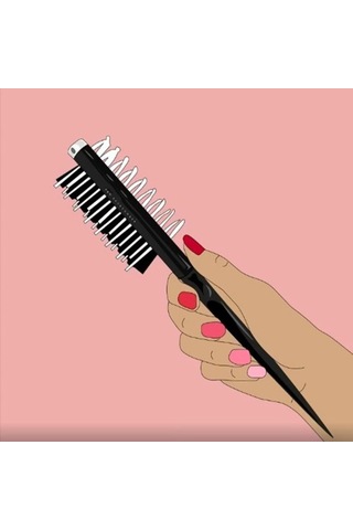 Hacim Stijl Kam Hacim Anında Saç Kam Köpekbalığı Borstel Kam Kam Modelleme Aracı Şekillendirici Kam