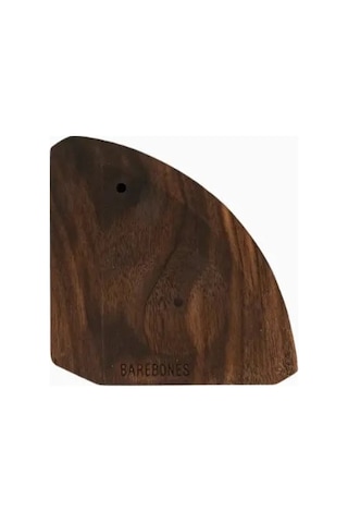 Barebones Cast Iron Scraper Ahşap Kamp Mutfak Kazıyıcı Mutfak Aksesuarları Kahverengi