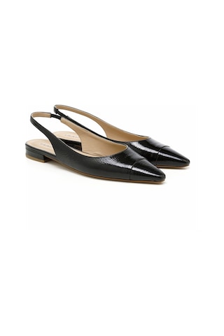 Sandalet Kadın 80k0 Frau Naplack Black Siyah