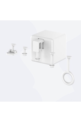 Geekyou Fingerbot Akıllı Robot Parçaları Seti: 5 Adet Değiştirilebilir Kollü + 2 Yastık Blok + 10 Çift Taraflı Bant