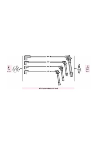 Buji- Kablosu Civic V Ivtec 1400 16v 1995-01-1600 1992-97-accord Es V-tec I 2200 1993-hr-v 4wd / Vte