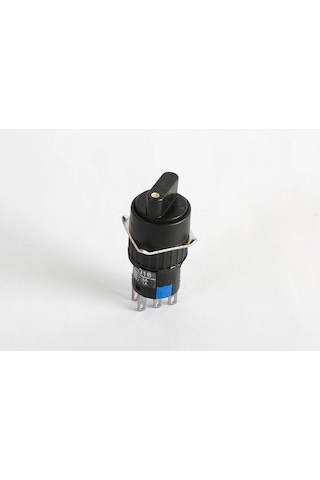 16mm 1-0-2 Yuvarlak Kalıcı Mandal Buton 2no+2nc