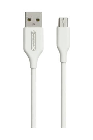 Ferro Fc-07 Android Modeller İçin Uyumlu Micro Powerbank Hızlı Şarj Ve Data Kablosu 0,25cm