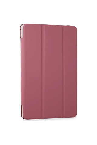 Samsung Galaxy Uyumlu X610 Tab S9 Fe Plus 12.4 Kılıf Tablet Smart Kılıf - Pembe