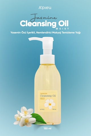 Yasemin Özü İçerikli, Nemlendirici Makyaj Temizleme Yağı A'pıeu Jasmine Cleansing Oil Moist 49769815