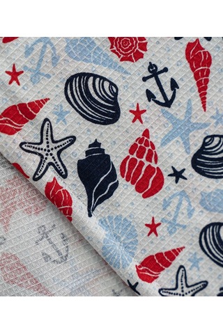 Menderes Home Cotton Collection Çift Kişilik Pike Deniz Diğer